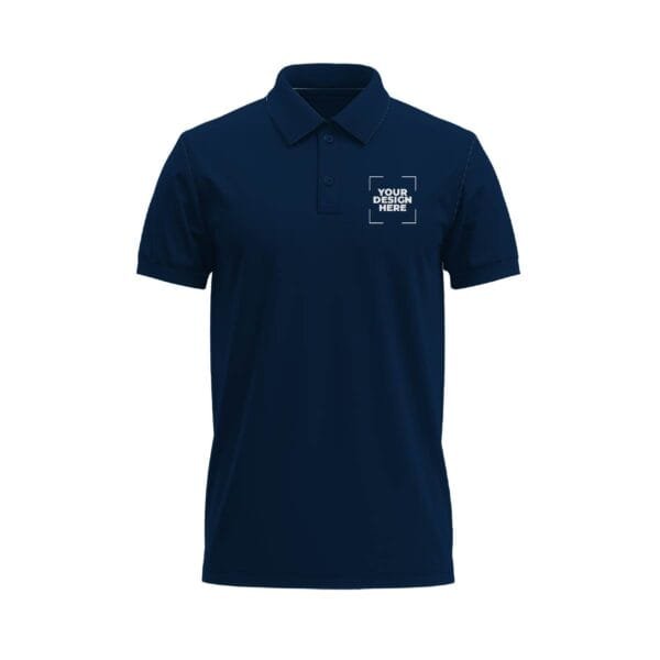 Polo Tshirt in Navy Blue