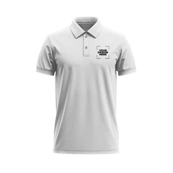 Polo Tshirt in White