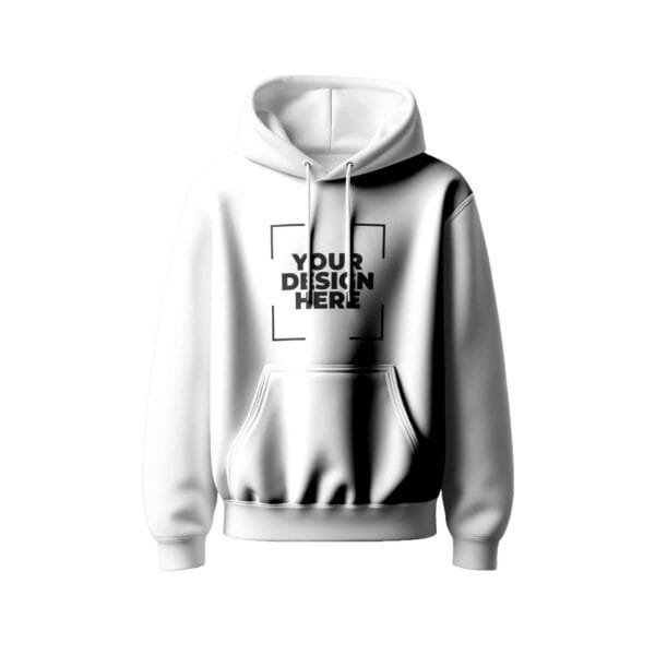 Custom Hoodie in White