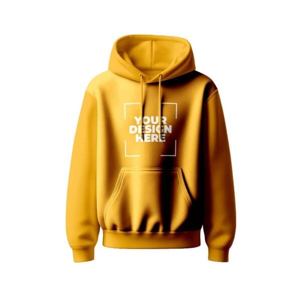 Custom Hoodie in Yellow